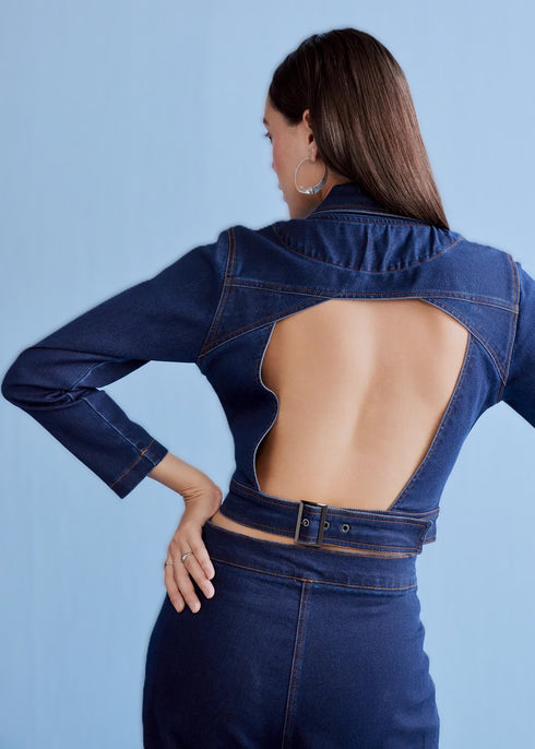 Denim Pant and Top Set