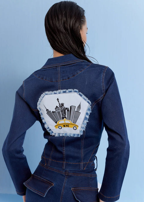 NYC Denim Pant and Top Set