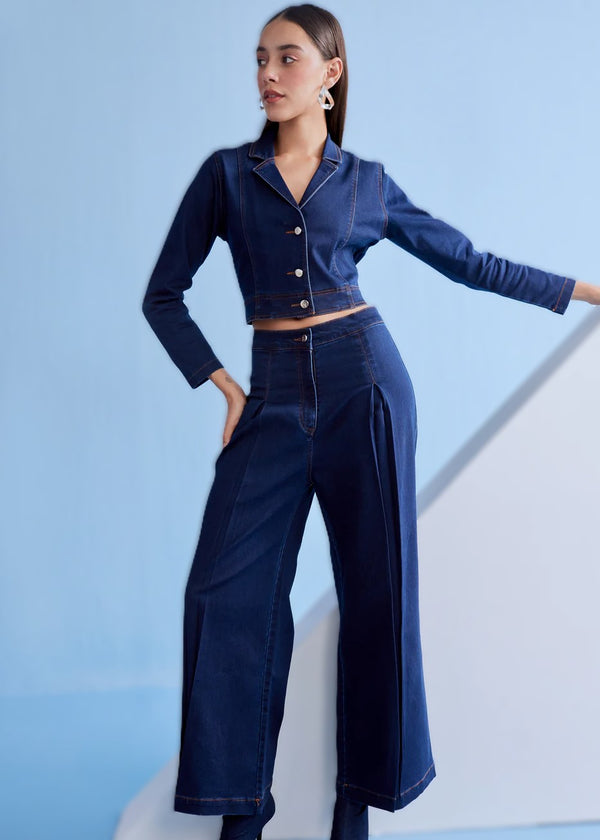 Denim Pant and Top Set