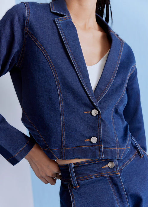 NYC Denim Pant and Top Set