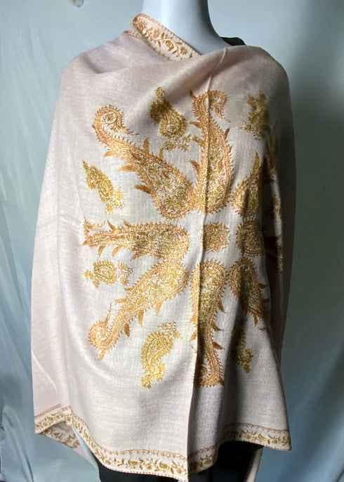 Hand Embroidered - Fine Needle Point Sun Pattern