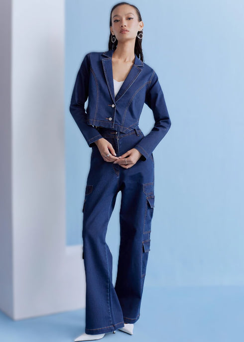 NYC Denim Pant and Top Set