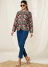 Exquisite Floral Embroidered Short Jacket