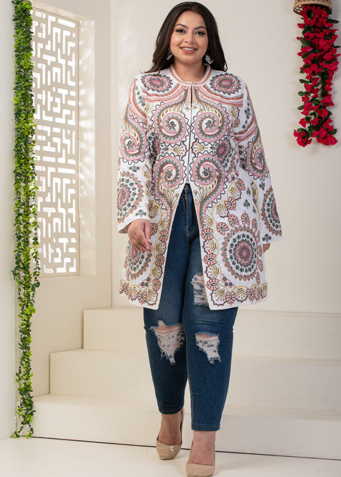 Baroque Jacket in Plus Sizes