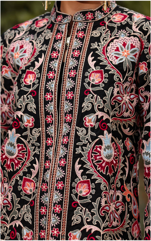 Regal Embroidered Short Jacket