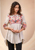 Floral Embroidered Tunic