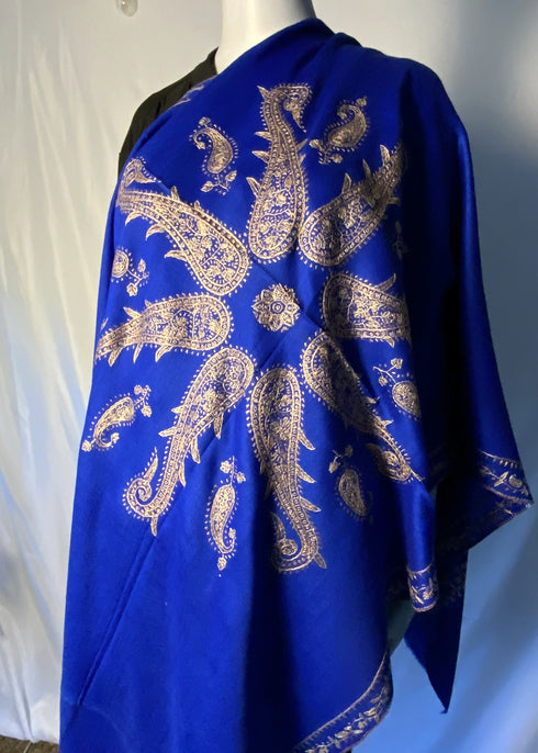 Hand Embroidered - Fine Needle Point Sun Pattern