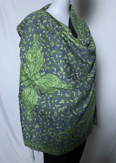 Hand Embroidered All Over Aari with Paisley