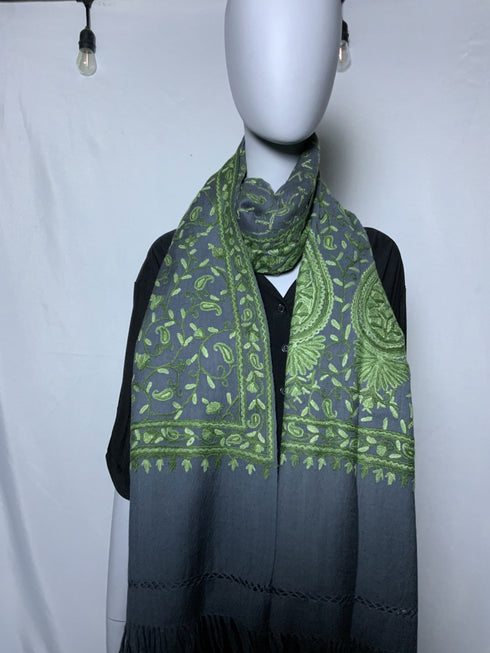 Hand Embroidered All Over Aari with Paisley