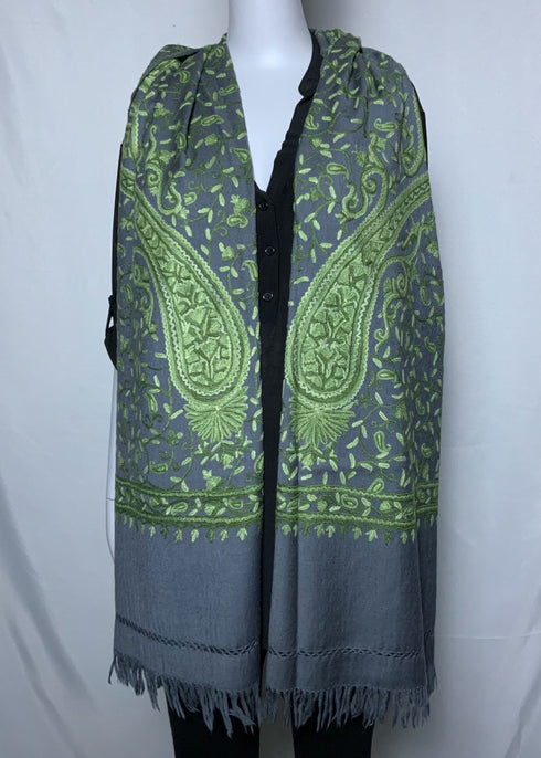 Hand Embroidered All Over Aari with Paisley