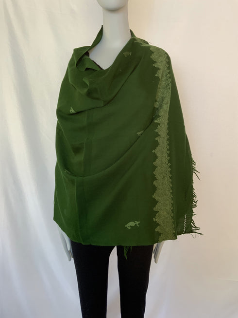 Hand Embroidered Aari Border with Small Motif