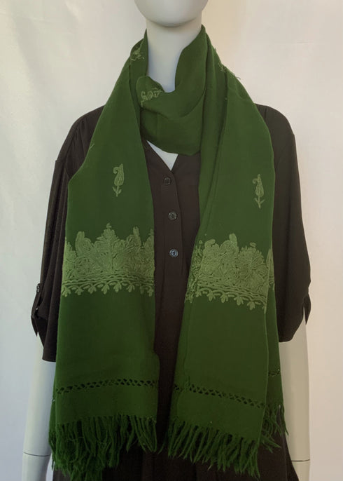 Hand Embroidered Aari Border with Small Motif