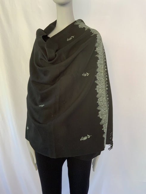 Hand Embroidered Aari Border with Small Motif