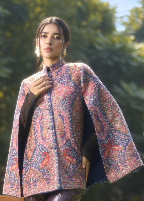 Mystical Paisley Split Sleeve Jacket