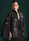 Black Rose Zari Split Sleeve Jacket