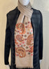 CASHMERE WITH KANI BORDER - BEIGE ORAGE PAISLEY - makersweave.com