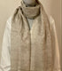 CASHMERE SELF DESIGN - BEIGE AND OFFWHITE PAISELY - makersweave.com