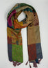 Handcrafted Vintage Silk Scarf - Multicolor - makersweave.com