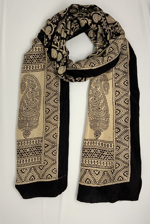 Mulberry Silk with Custom Patterns