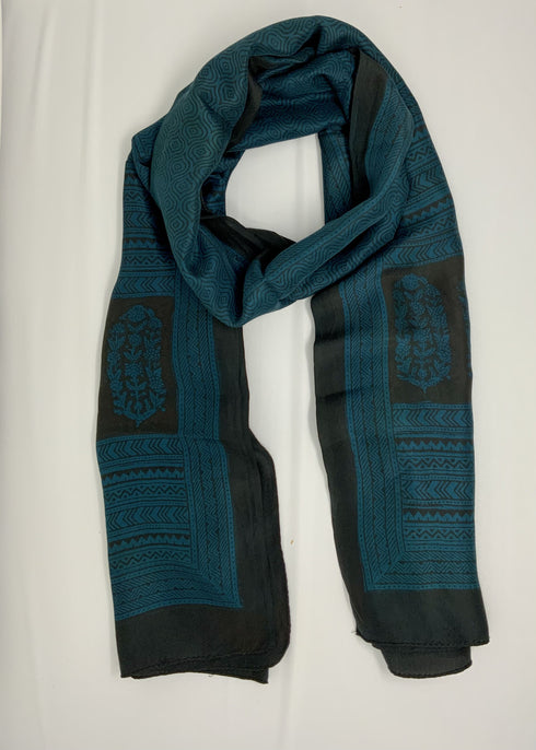 Mulberry Silk with Custom Patterns