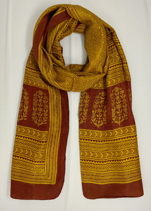 Mulberry Silk with Custom Patterns