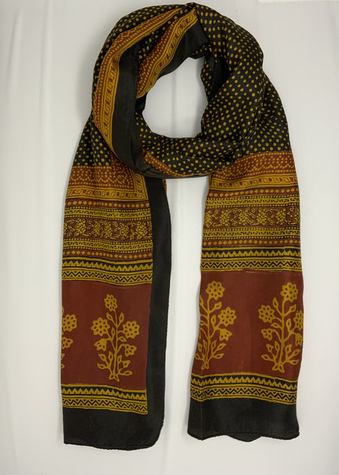 Mulberry Silk with Custom Patterns