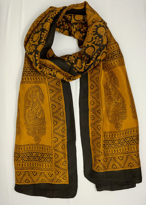 Mulberry Silk with Custom Patterns