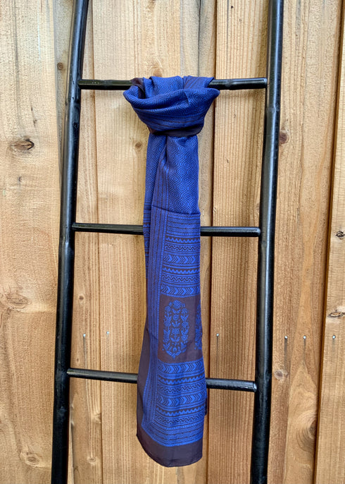 Mulberry Silk with Custom Patterns