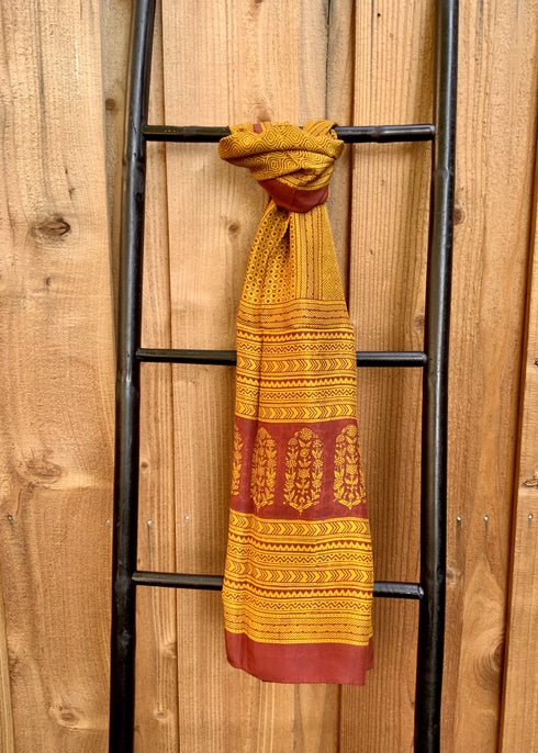 Mulberry Silk with Custom Patterns