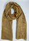 Cashmere with Gold Thread Reversible Plain - Shades of Gold