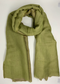 Cashmere with Gold Thread Reversible Plain - Shades of Green