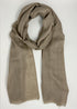 Fine Cashmere Scarf with Natural Color