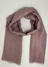 Cashmere with Gold Thread Reversible Plain - Shades of Pink