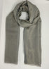 Cashmere with Gold Thread Reversible Plain - Shades of Grey