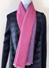 SOFT WOOL REVERSIBLE - PINK AND PURPLE - makersweave.com